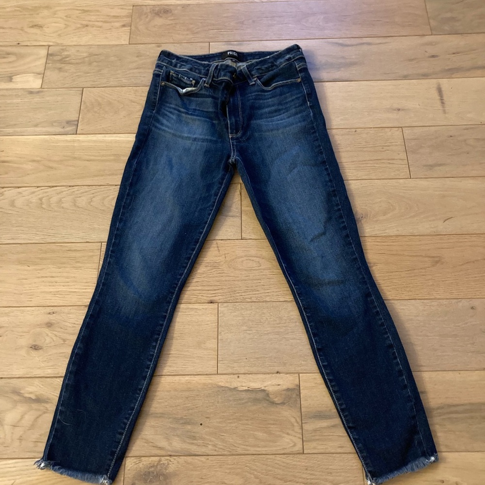 PAIGE Dark blue Women’s Jeans